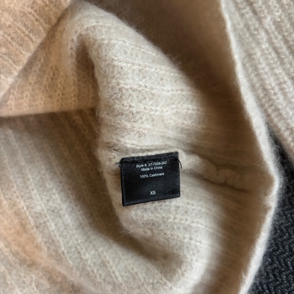 Jenni Kayne cashmere fisherman sweater - READ DESCRIPTION - Picture 3 of 7